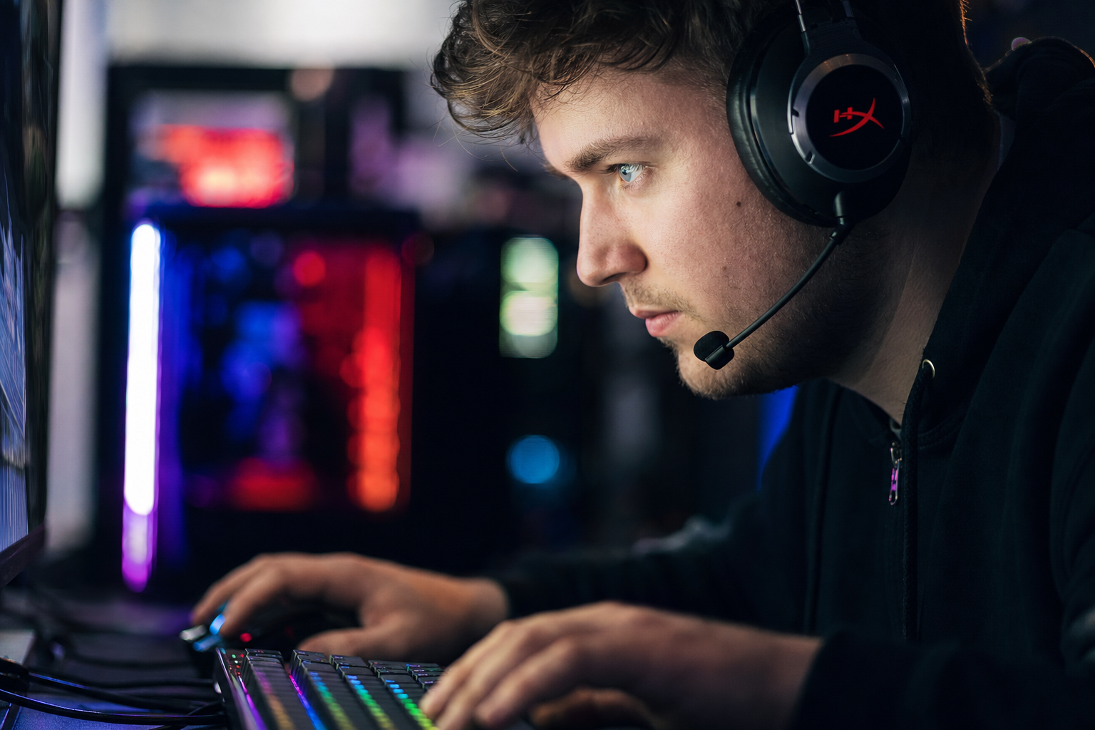 Competitive FPS gameplay