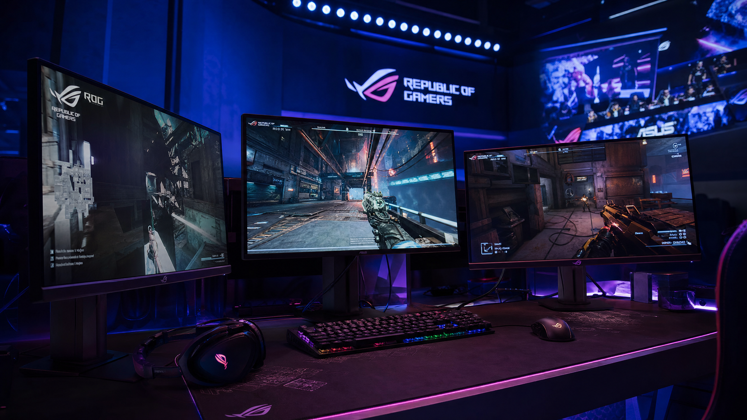 Gaming setup